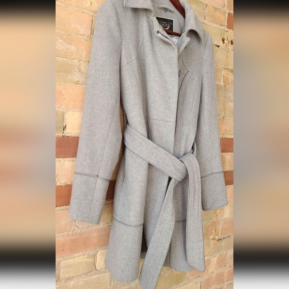 RW and Co Wool Trench Coat - Picture 3 of 6